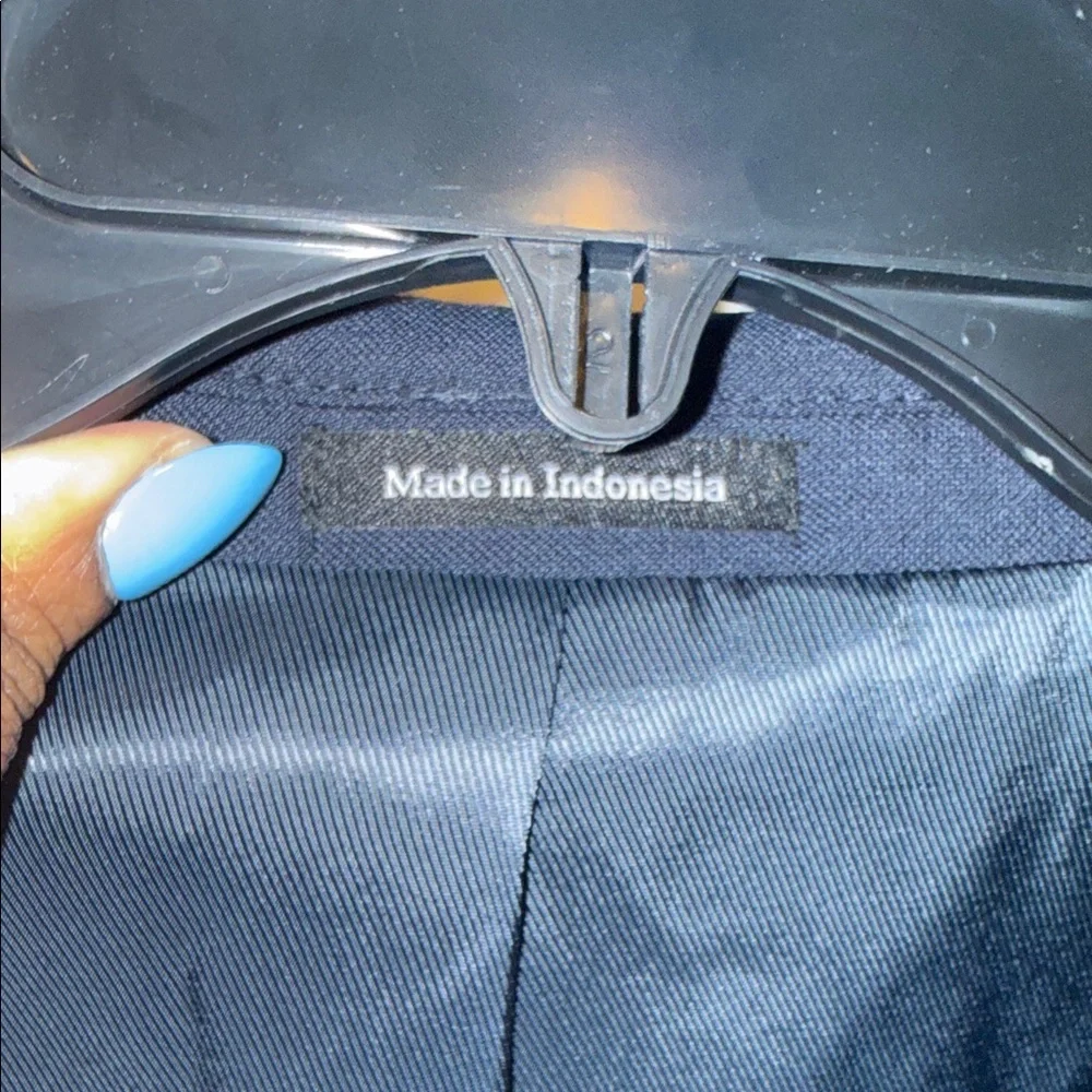 Pronto Uomo Dark Navy Two-Button Sport Coat